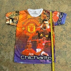 Javier Chicharito Manchester United AOP Soccer Jersey